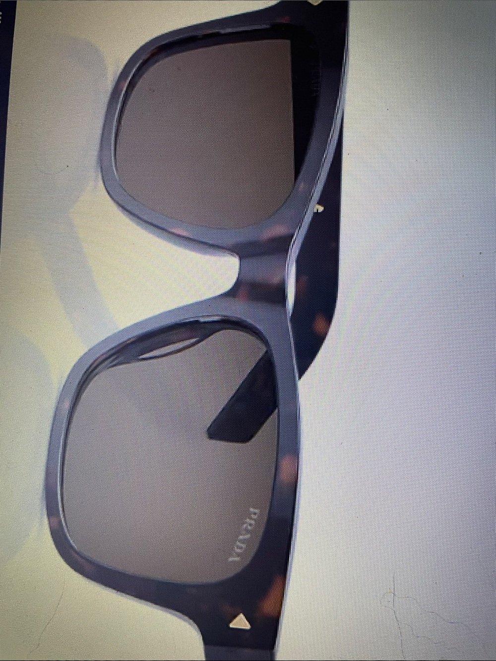 NWT Prada Tortoise Frames  A17 Sunglasses with Brown Lenses